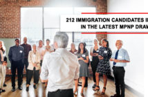 212 Immigration candidates invited in the latest MPNP draw