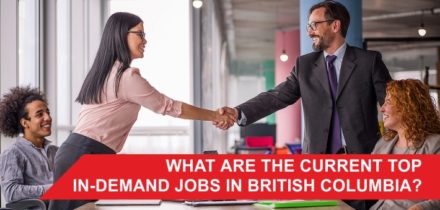 What are the current top in-demand jobs in British Columbia